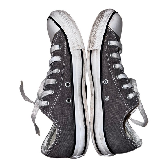 CONVERSE All Star Chuck Taylor Womens Gray Canvas Lace Up Sneakers Sz 7 - Picture 5 of 9